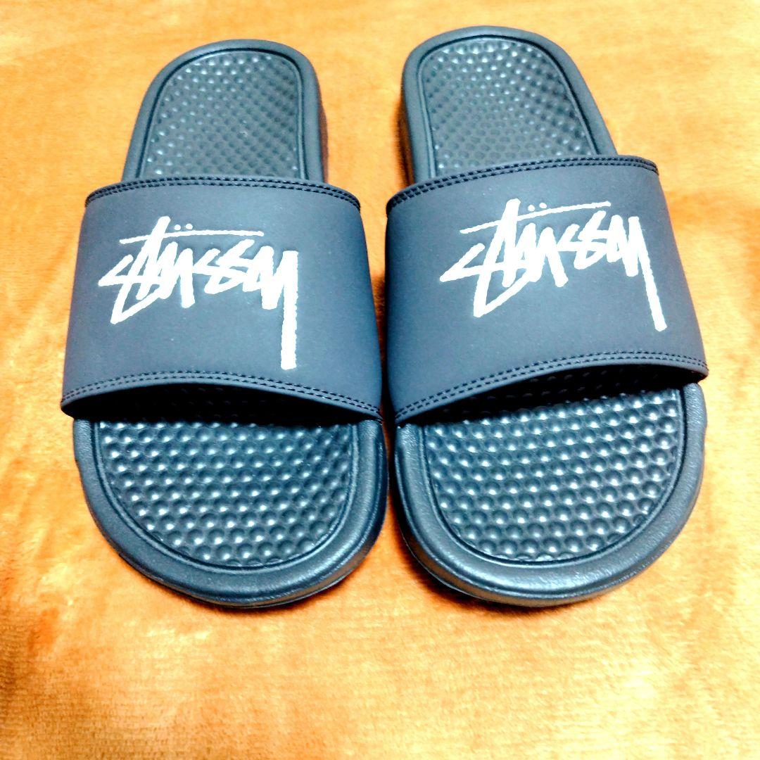 未使用　STUSSY ステューシー ナイキ　べナッシ サンダル　25.0㎝