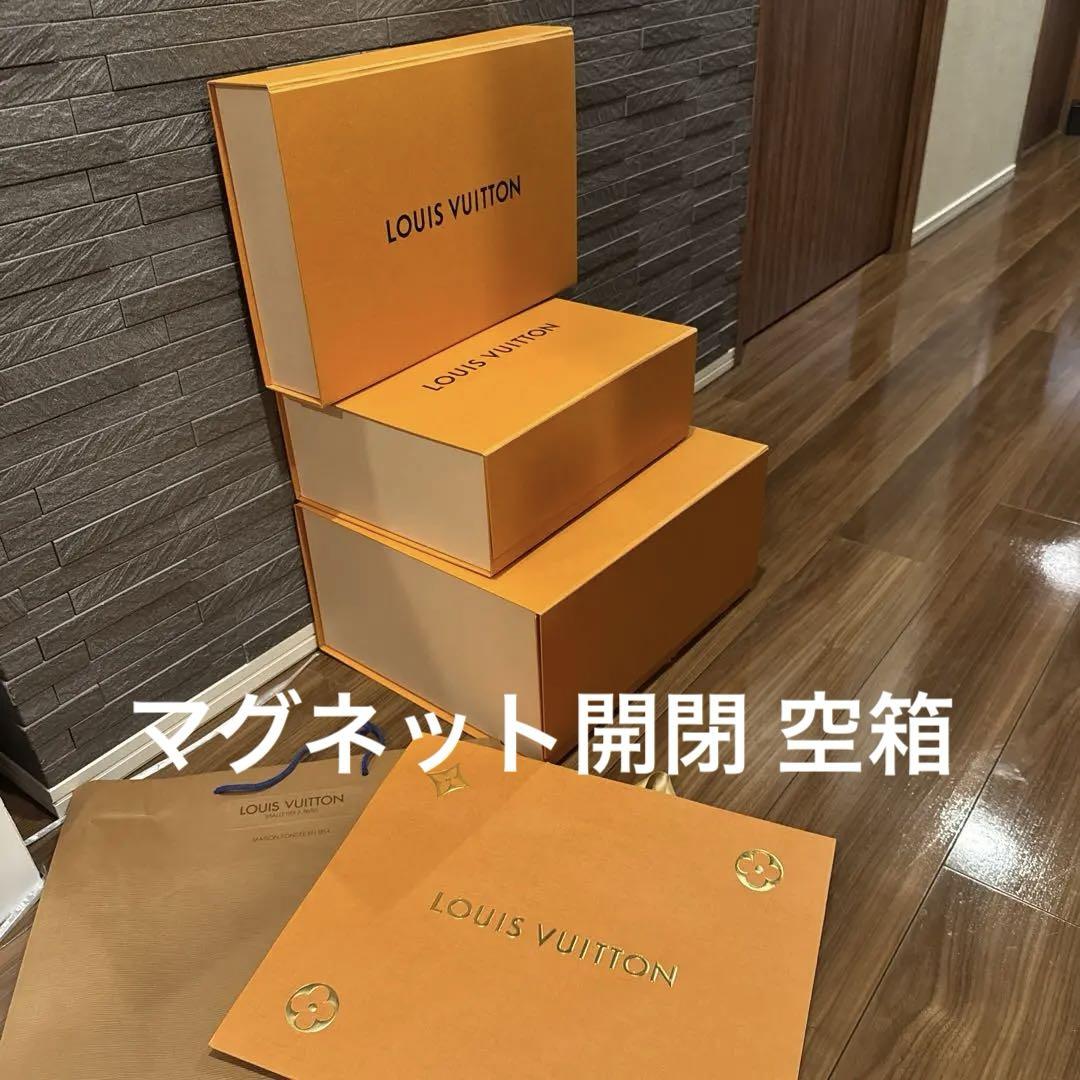 正規品　美品　ルイヴィトン マグネット式 空箱4個➕シューズ空箱2個セット 正規品美品ルイヴィトン マグネット式 空箱4個➕シューズ空箱2個