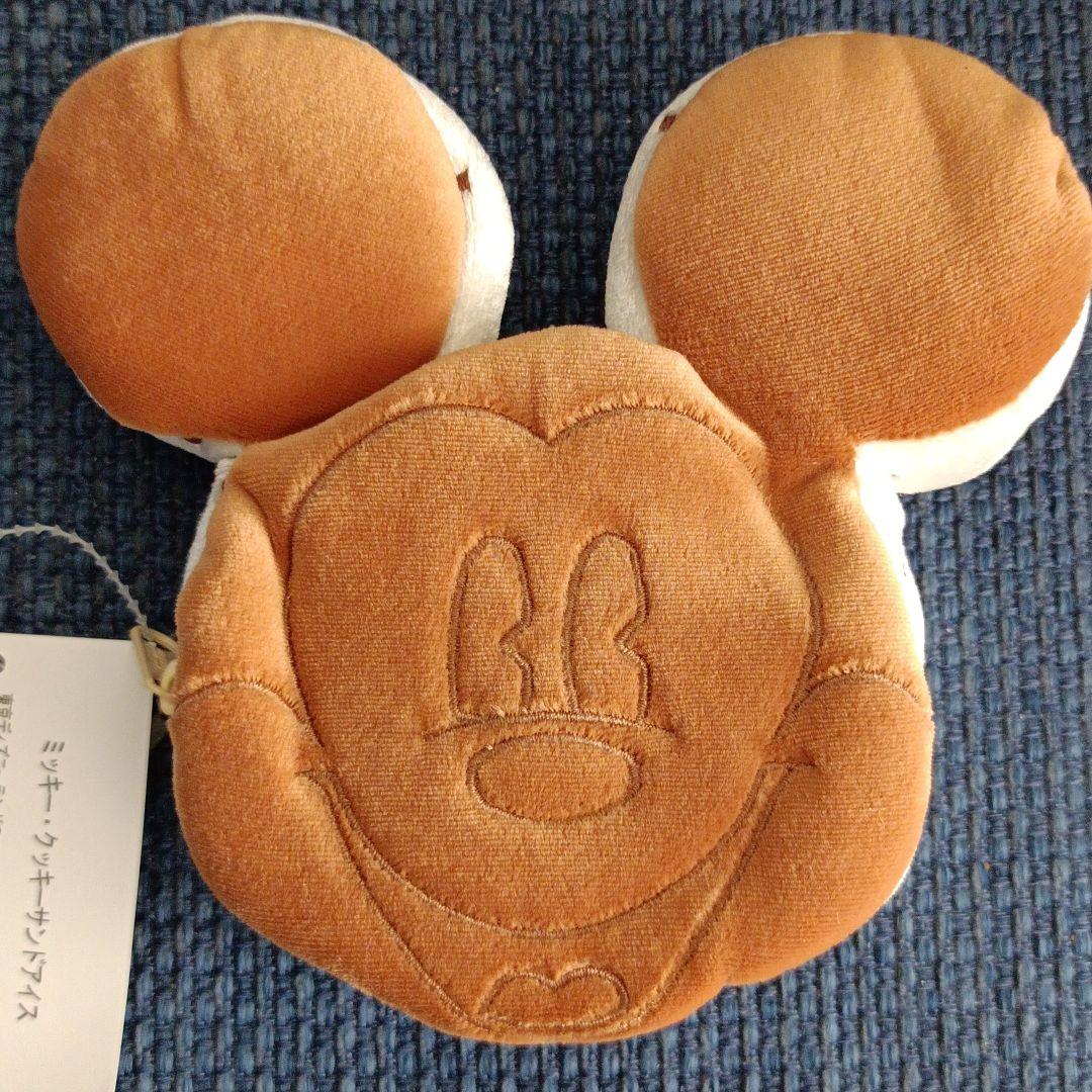 ディズニーランド ミッキー クッキーサンドアイス ポーチ 新品未