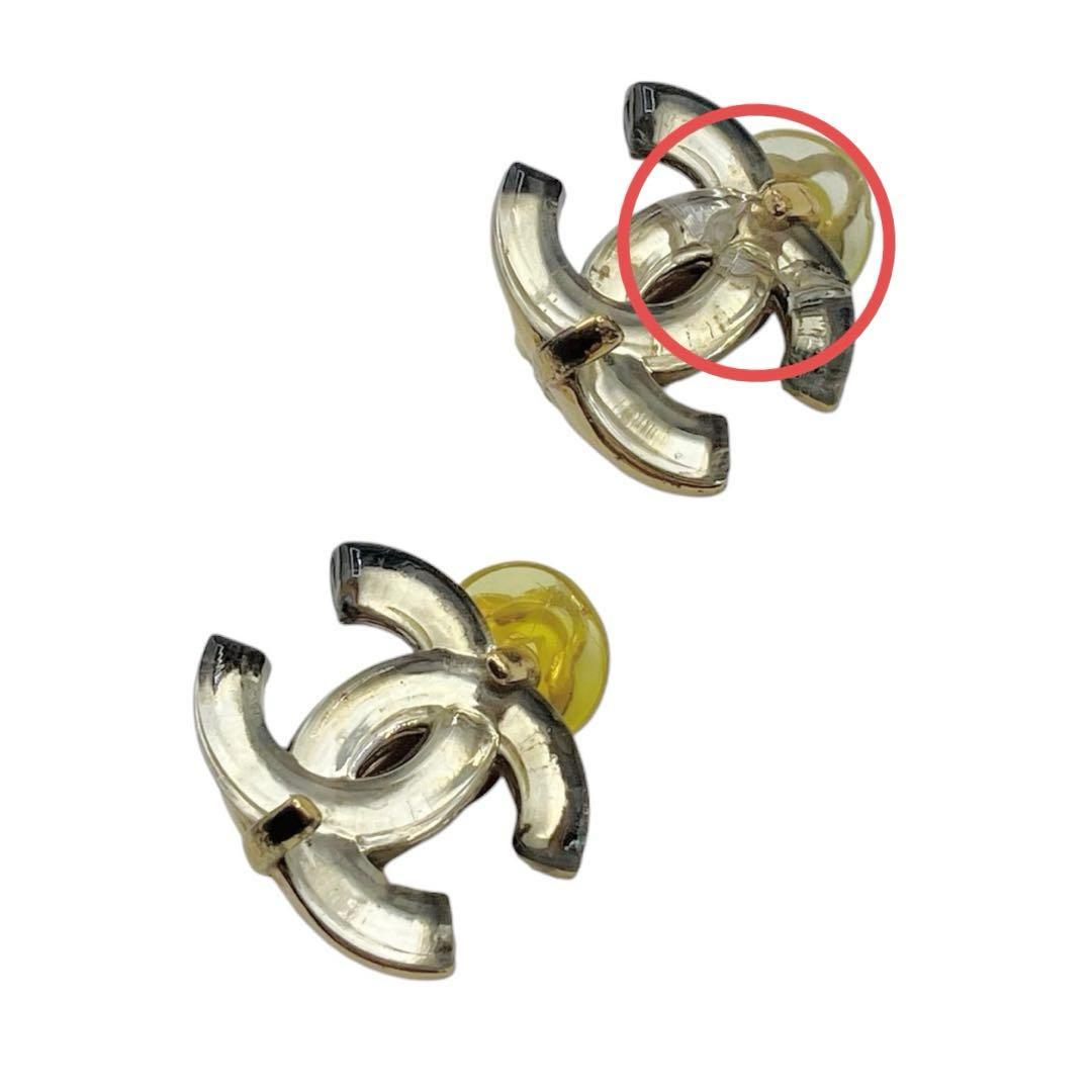⭐️良品⭐️ シャネル 02A ココマーク クリア イヤリング