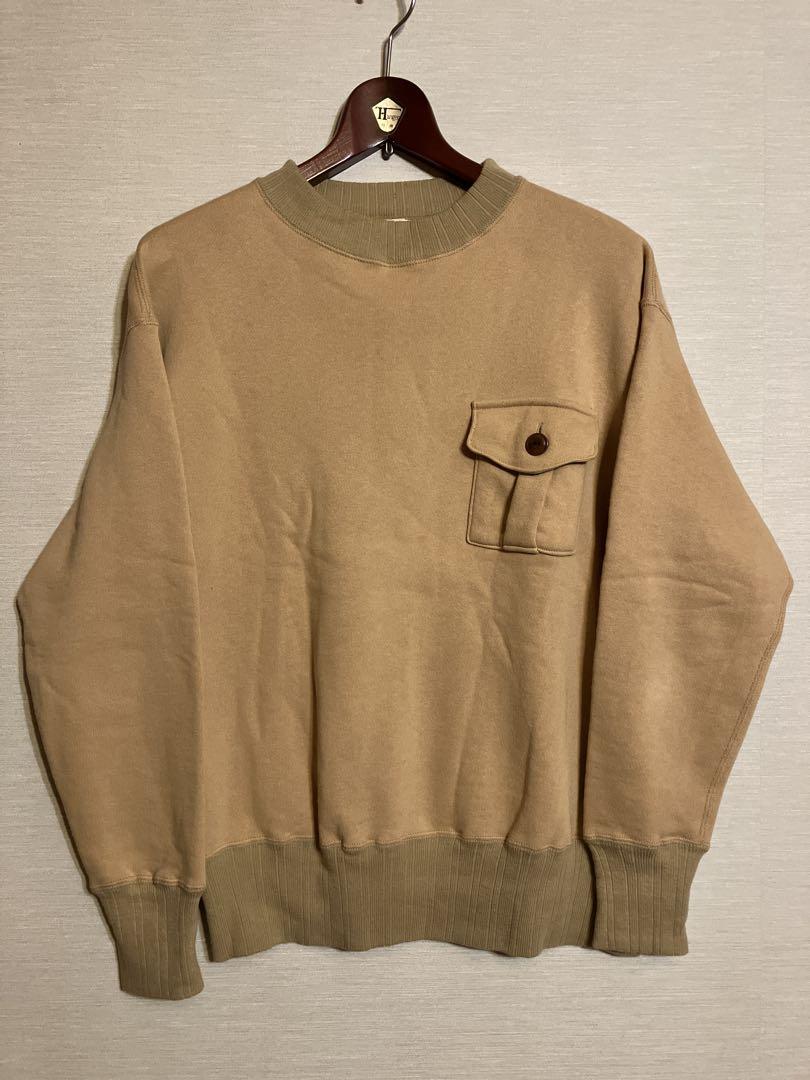 ウェアハウス　lot.478ミリタリースエットシャツ、サイズ40【M】