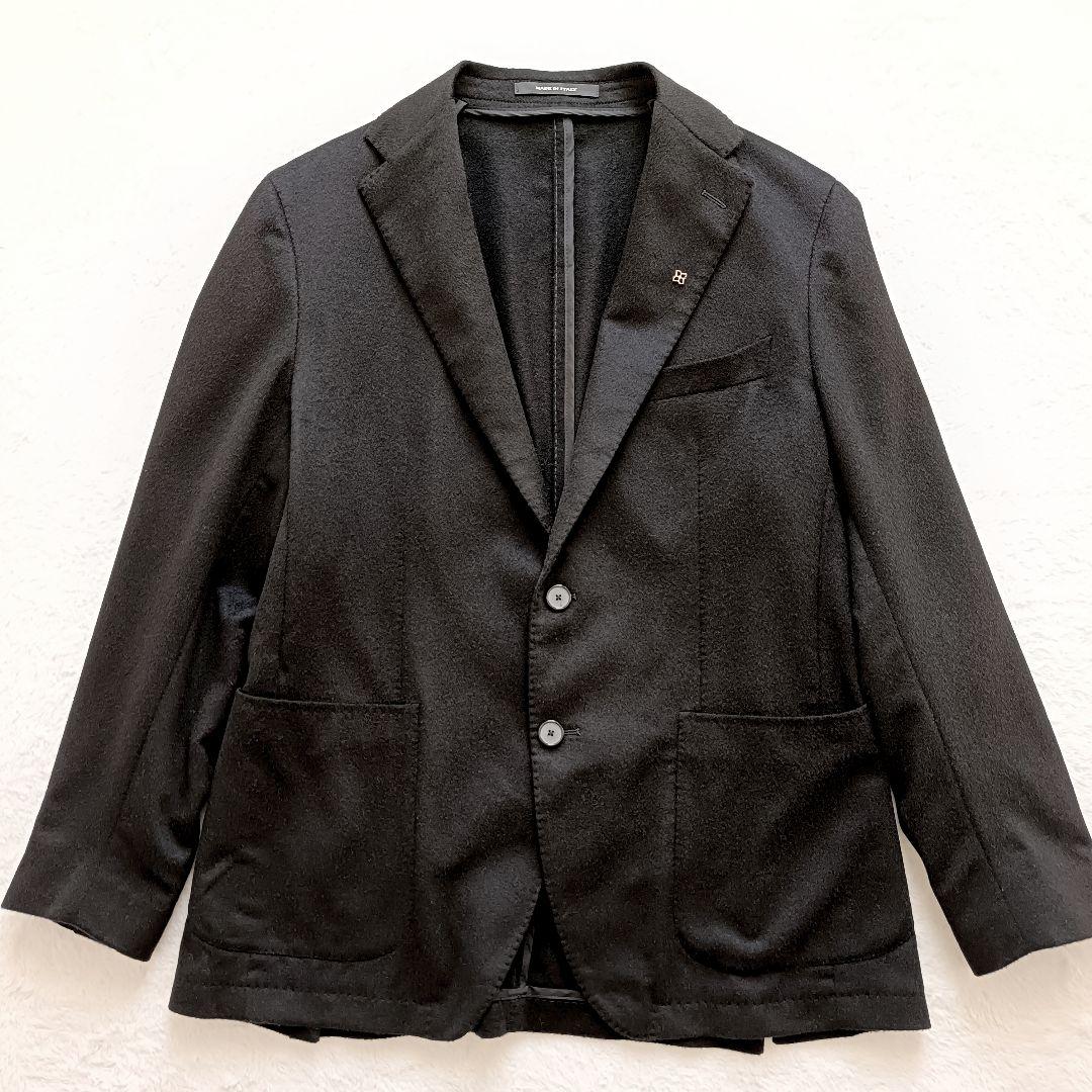 TAGLIATORE ジャケット キャメルヘアー ブラック TAGLIATORE ジャケット キャメルヘアー ブラック