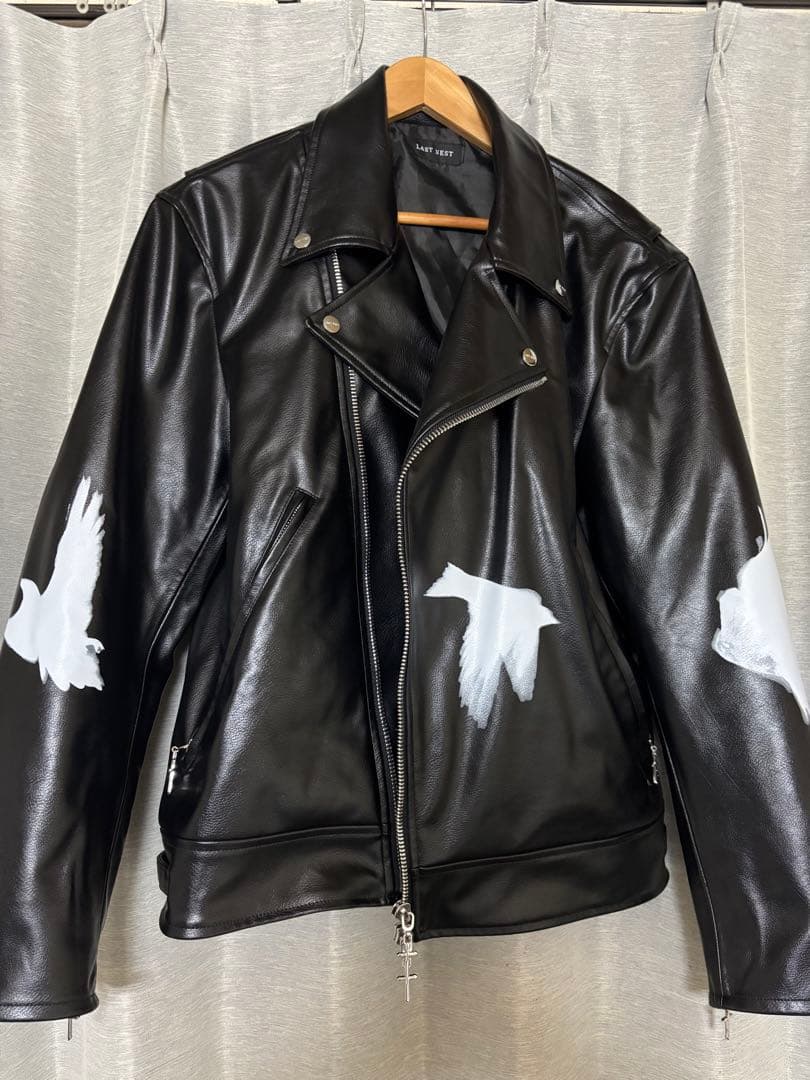 LAST NEST / Dove Riders Jacket / Black LAST NEST / Dove Riders Jacket / Black
