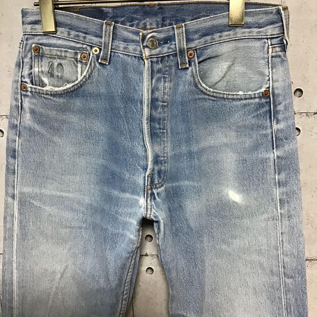 ＜一点モノ＞　リーバイス　５０１　USA製　ビンテージ　デニム　ステンシル
