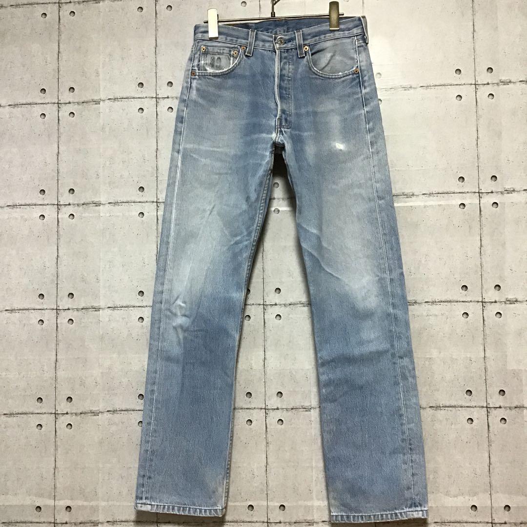 ＜一点モノ＞　リーバイス　５０１　USA製　ビンテージ　デニム　ステンシル