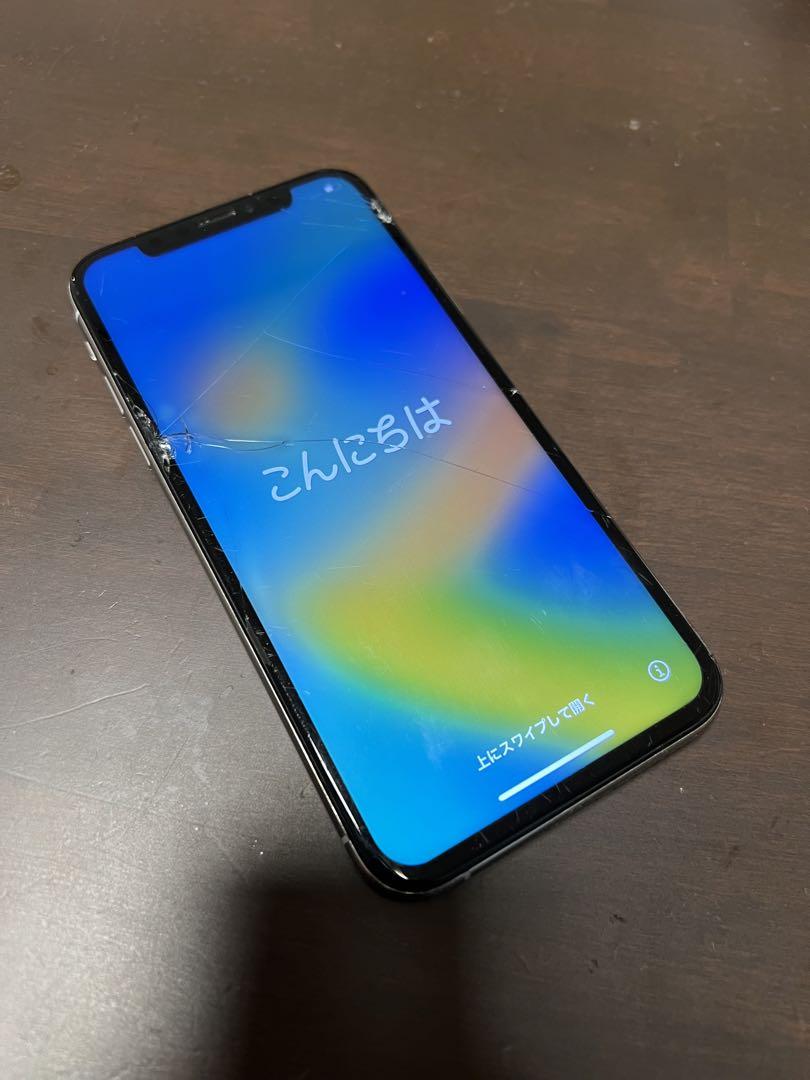 ジャンク】iPhone Xs Silver 512 GB SIMフリー