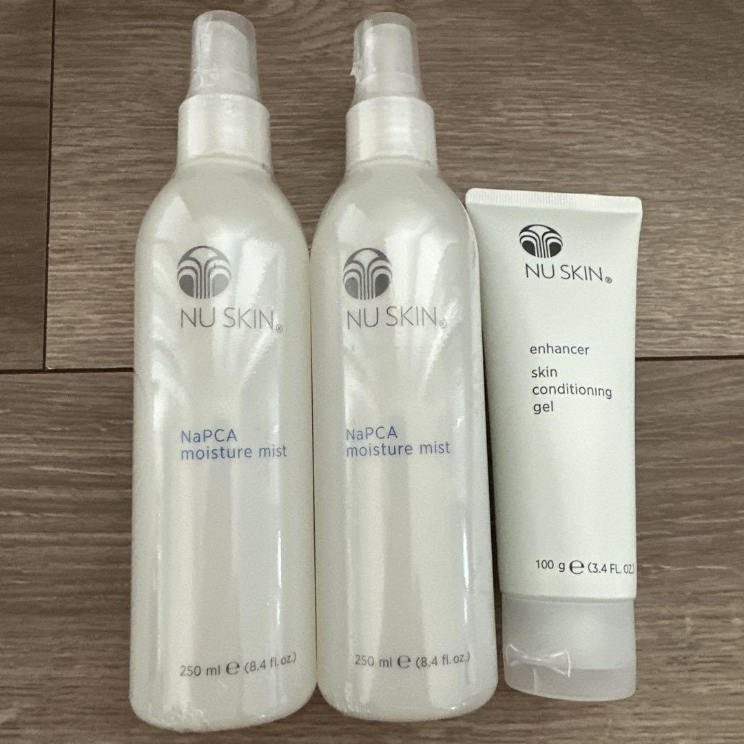 NU SKIN モイスチャーミスト250mL 2本 + gel 100g