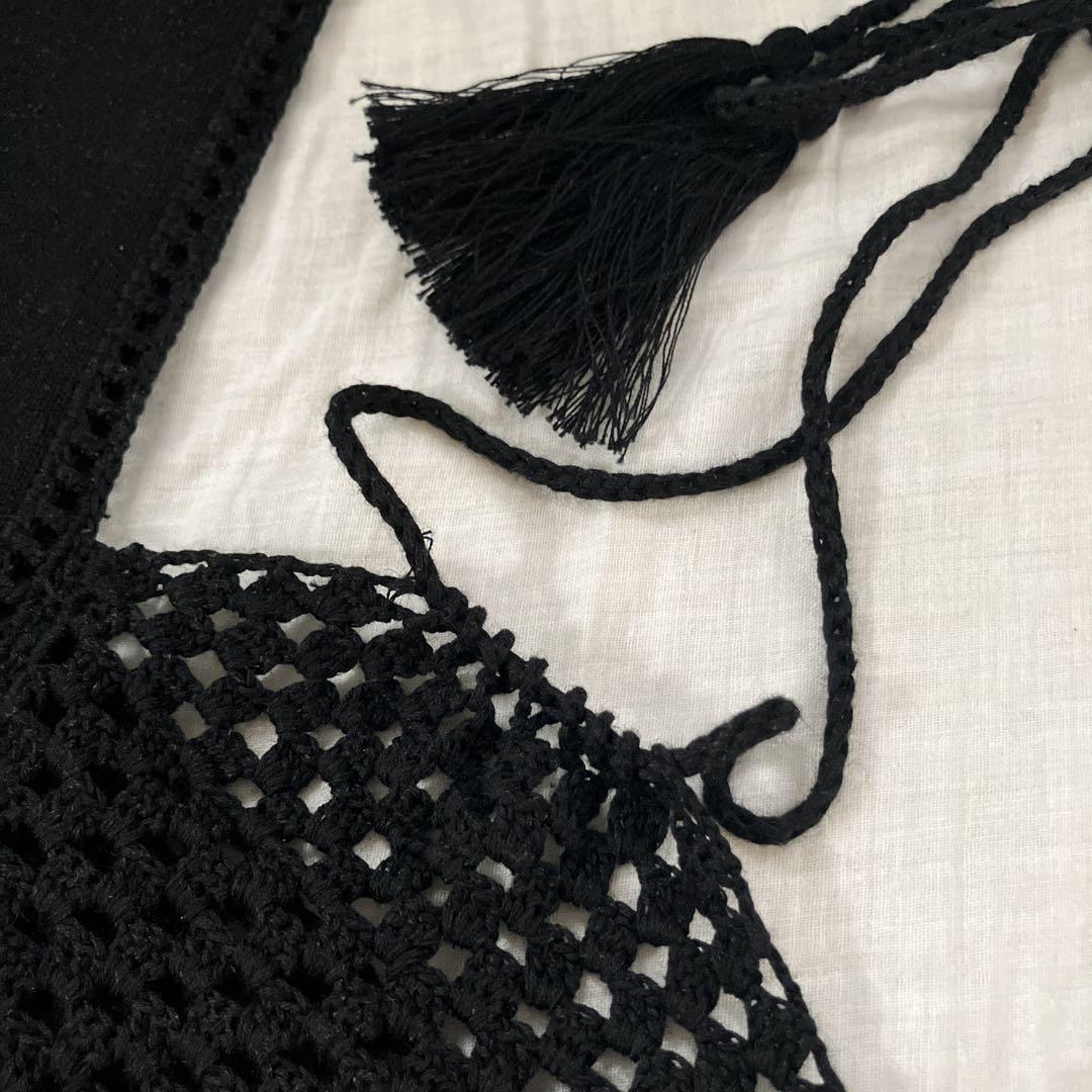 【tyn.TGOR】Hand crochet\"MUSUBI\"vest tyn.TGOR | 2024 S/S Hand crochet 