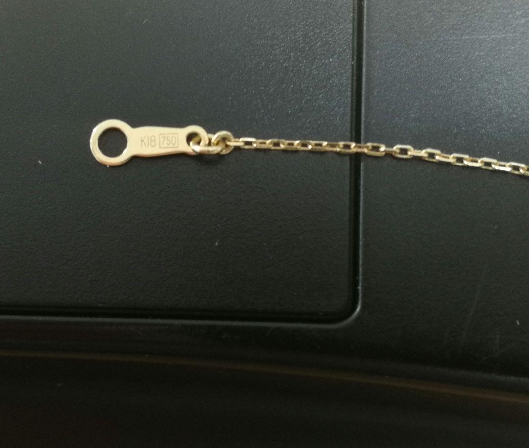 AHKAH - 新品同様 アーカー k18 YG クレオクロス ネックレス