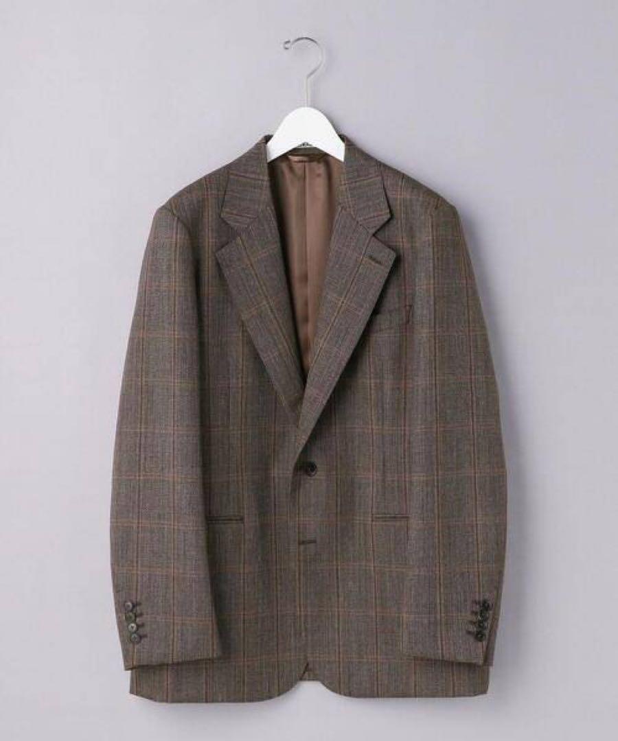 AURALEE BLUEFACED WOOL CHECK SETUP - メルカリ