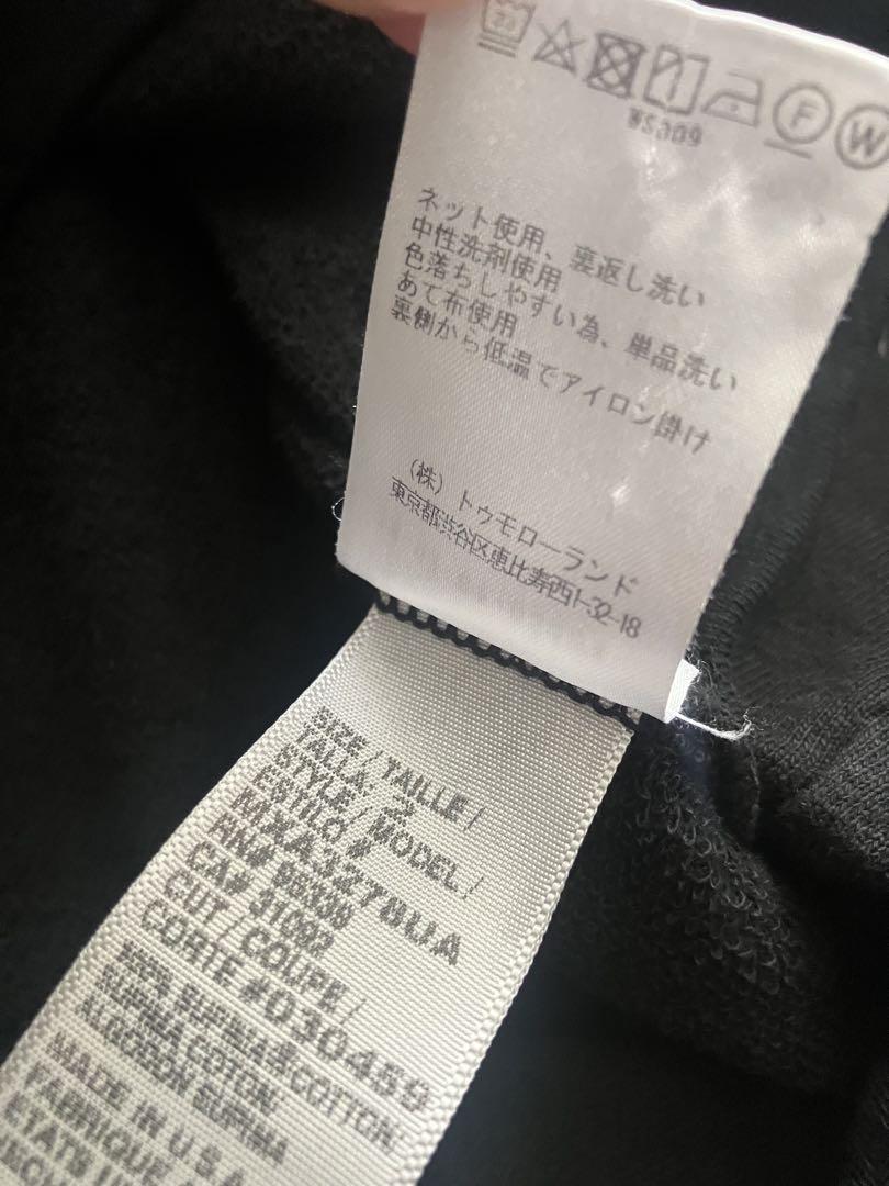 【美品】JAMES PERSE ジェームスパース　長袖　カットソー　黒　2