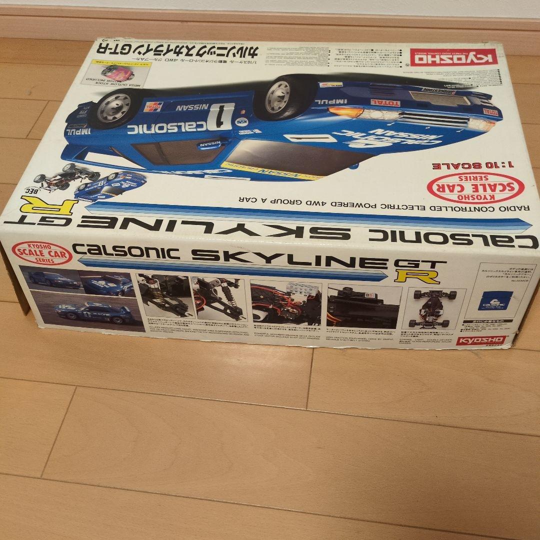 （ジャンク品）KYOSHO CALSONIC SKYLINE GT-R 1:10