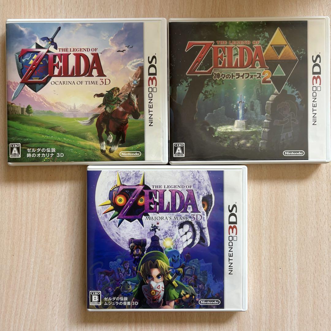 【美品】ゼルダの伝説 3DSソフト 3本セット ゼルダの伝説 3DSソフト - メルカリ