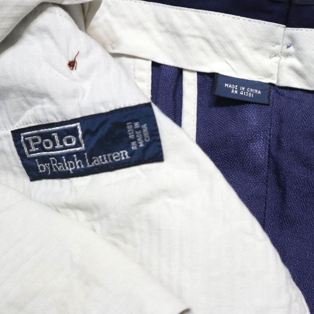 リネン×シルク USA製 90s Polo Ralph Lauren スラックス