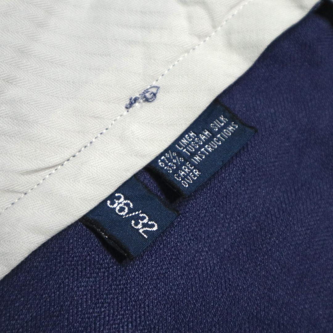 リネン×シルク USA製 90s Polo Ralph Lauren スラックス