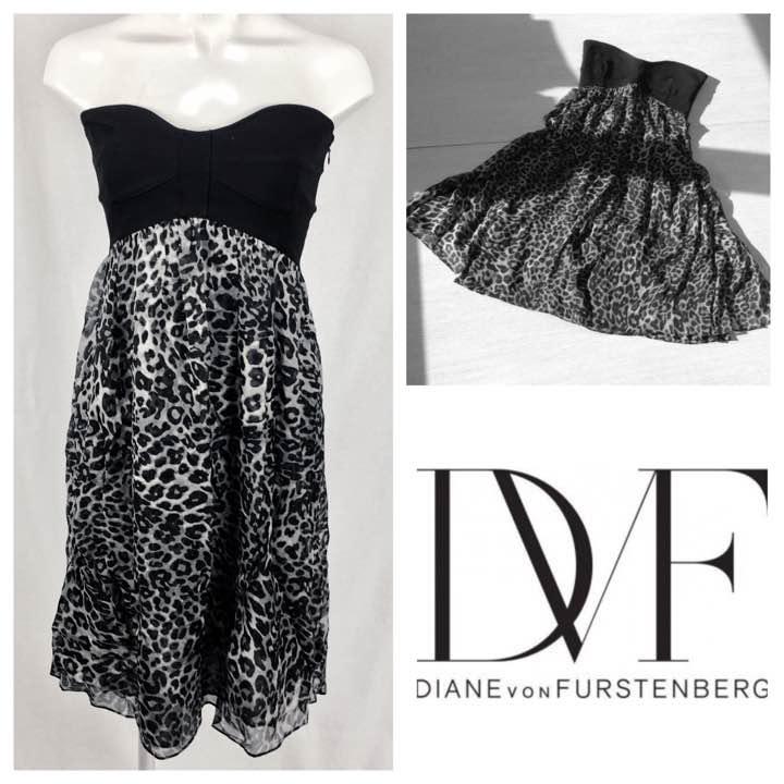 DVF チューブトップワンピースダイアンフォンファステンバーグ