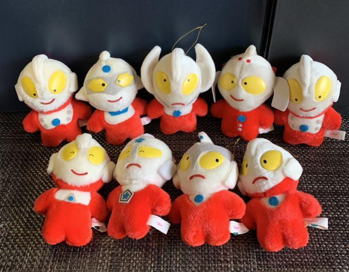 ウルトラマンぬいぐるみ　9個セット　アミューズ