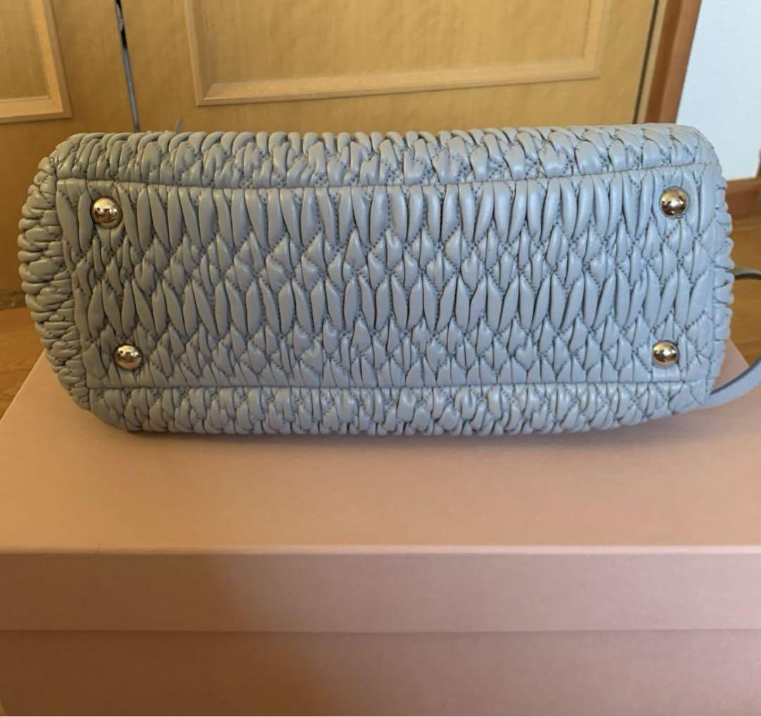 miu miu バッグ　かばん　ミュウミュウ ナッパクリスタル miumiu