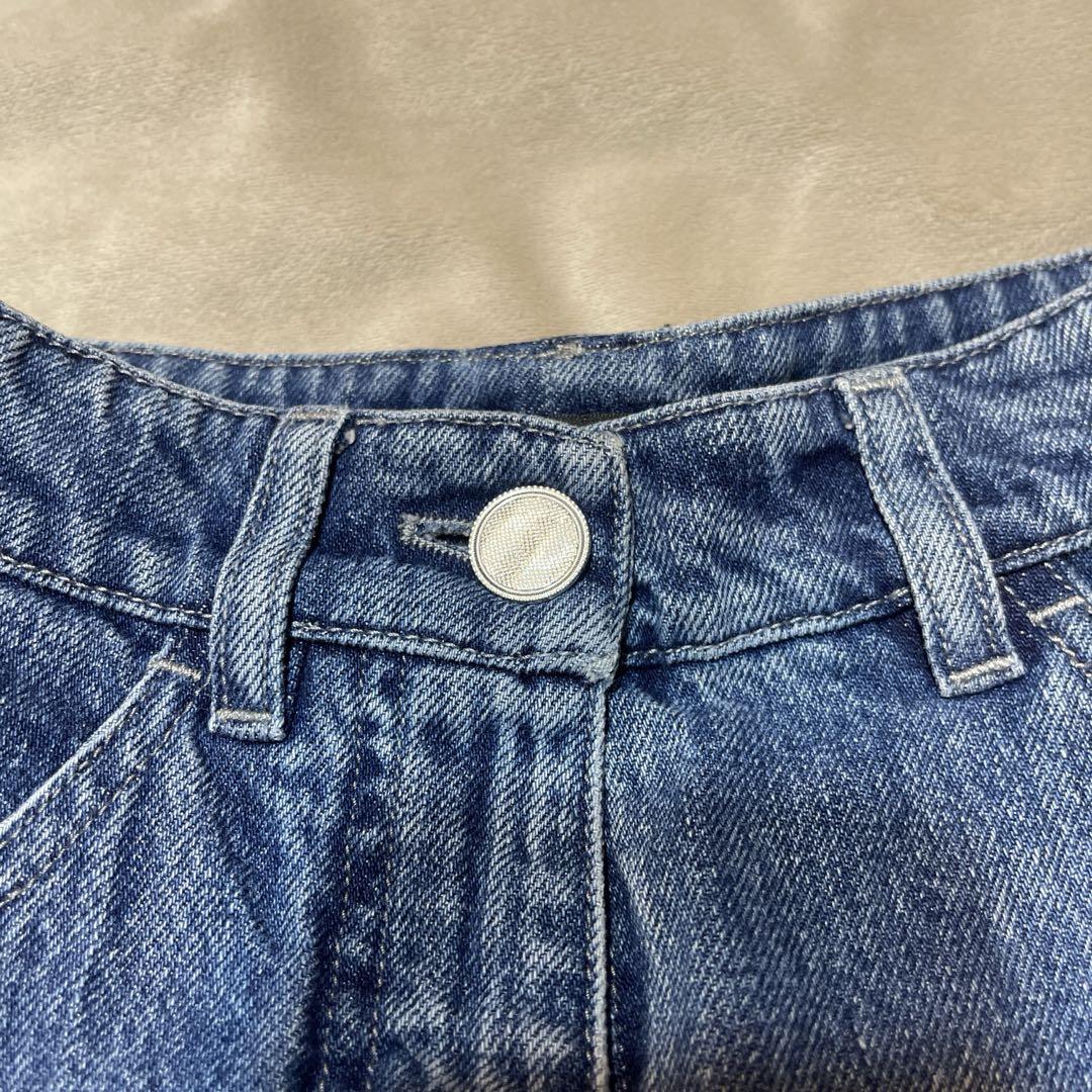 CHANEL シャネル ココマーク ショートデニムパンツ 34サイズ