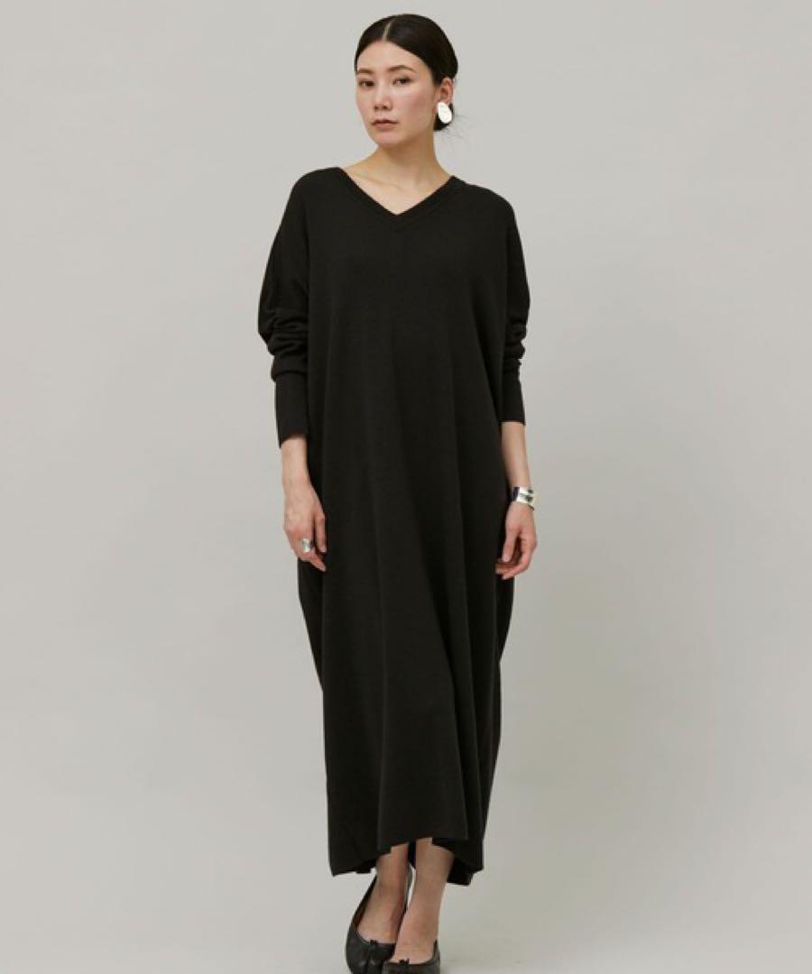 Curensology 2WAYボクシーニットワンピース新品