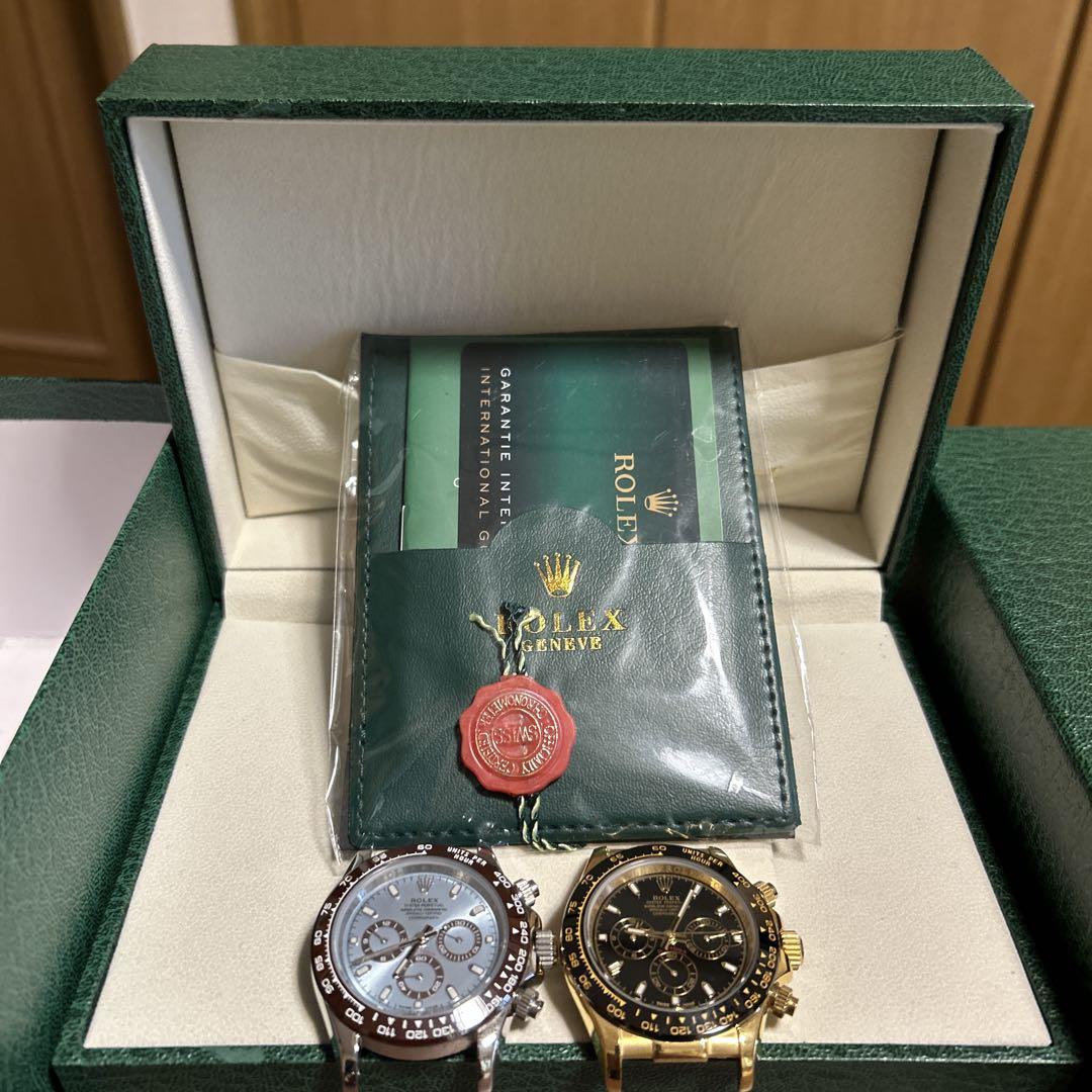 【フェイク】ROLEX デイトナ シルバー ゴールド セット