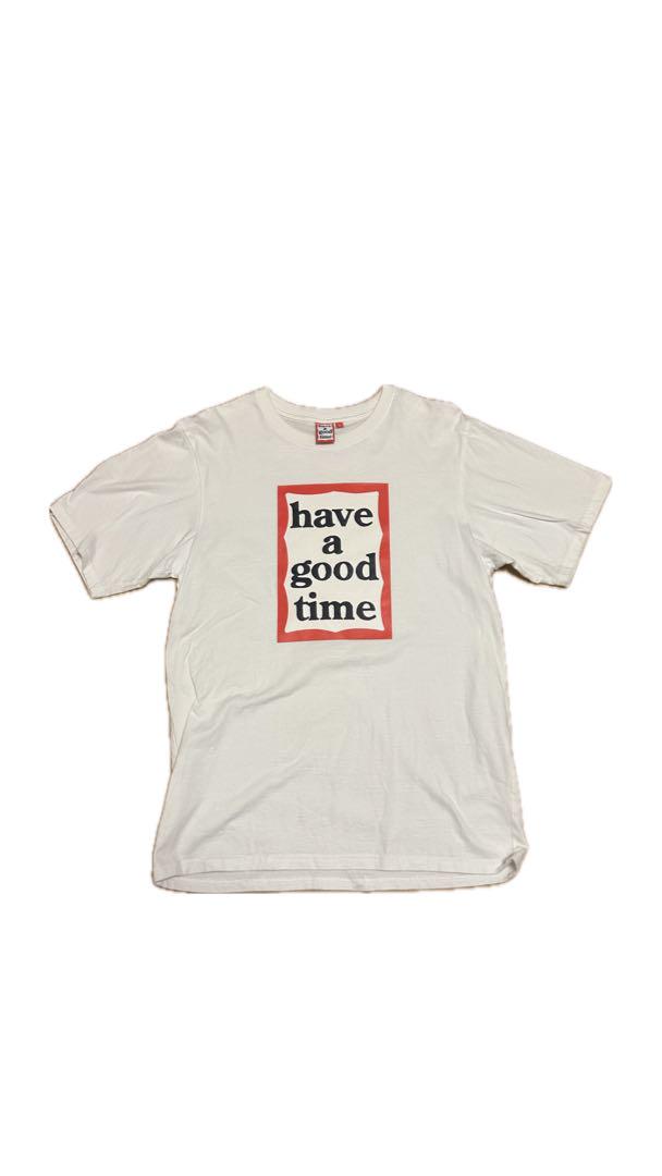 ホワイト Tシャツ have a good time