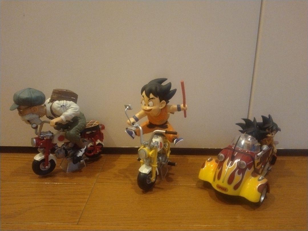 し*ば様 ドラゴンボール フィギュア&バイク 亀仙人 孫悟空