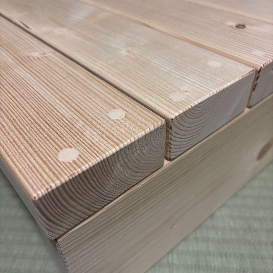 ハンドメイド すのこ 踏み台 オーダー受け付けます - メルカリ