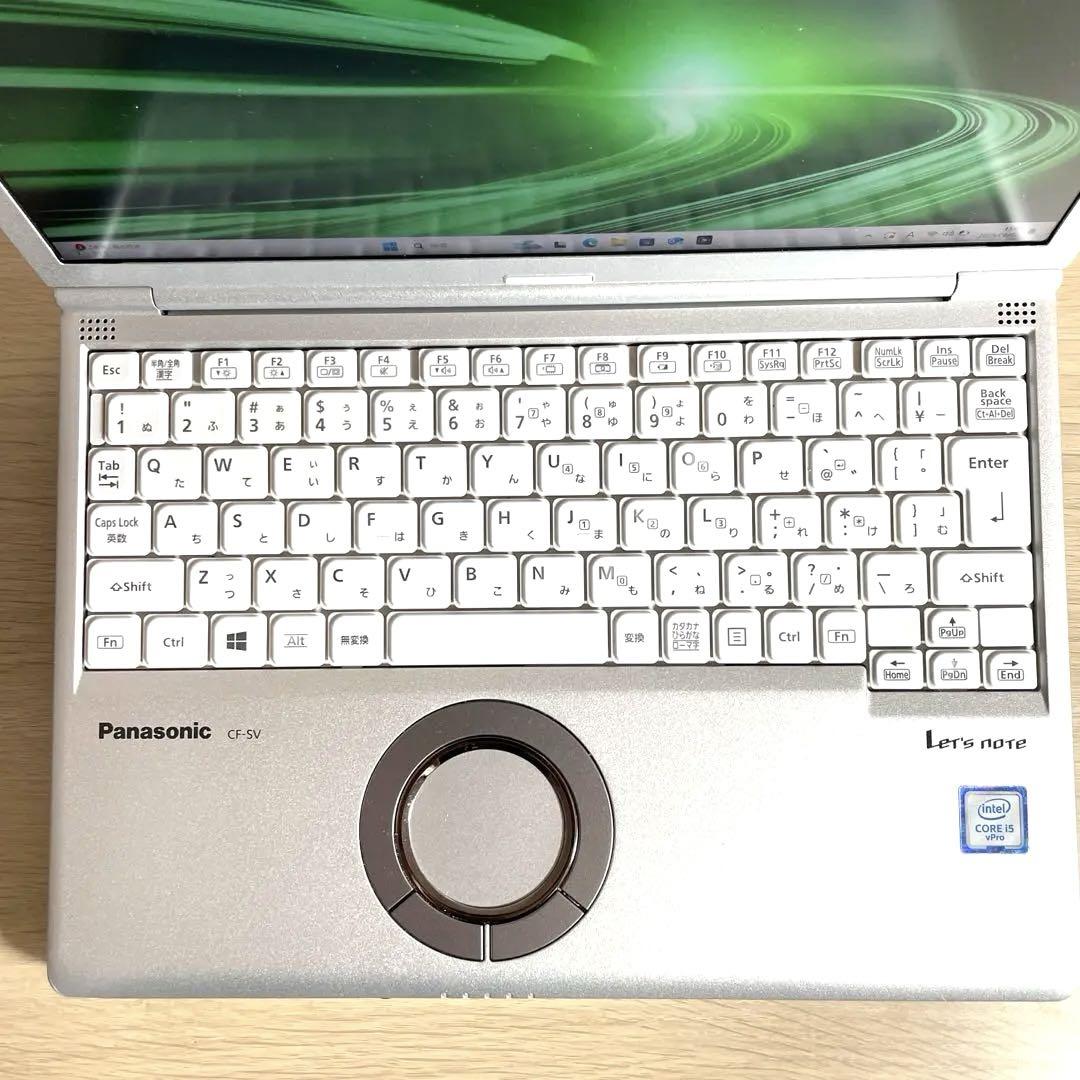 美品Let's note CF-SV8R13VS i5 SSD DVD M173