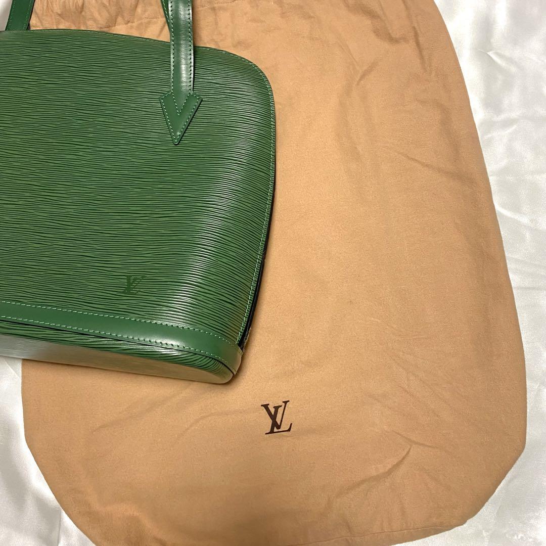 中古)LOUIS VUITTON ルイ・ヴィトン エピ リュサック トート