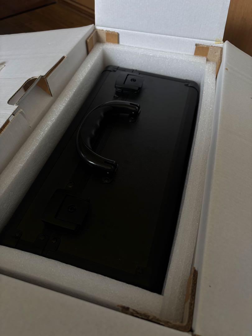 丸隆 化粧道具 ライト付きメイクアップミラーコスメBOX メイクボックス