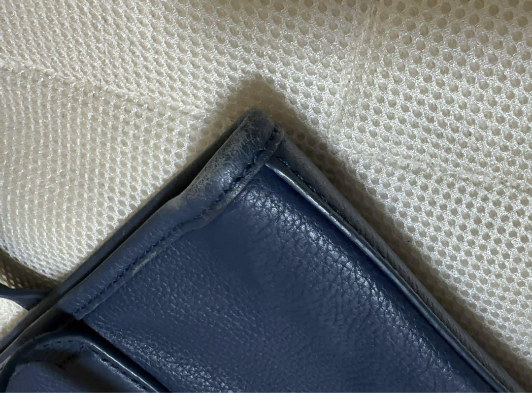ブラックレーベルクレストブリッジ  トートバッグ ネイビー