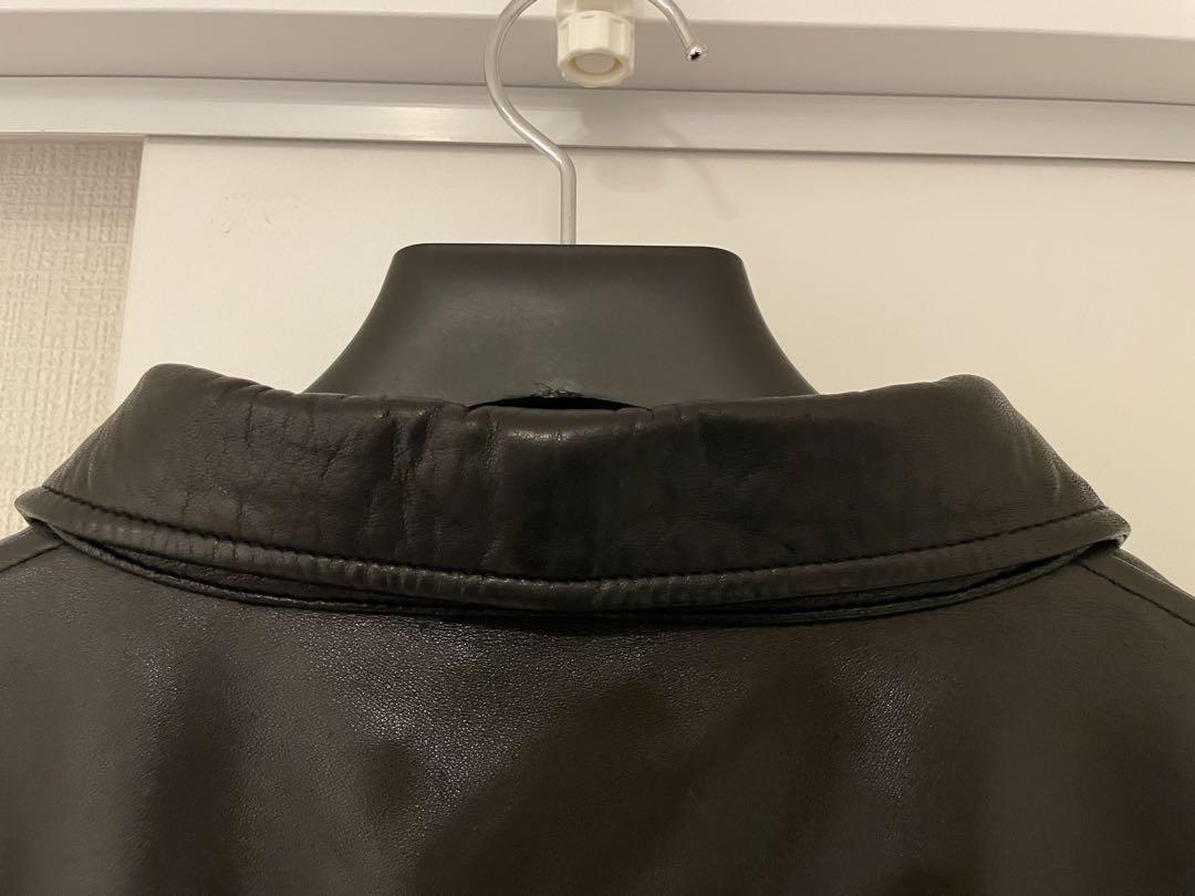 【スペシャル】Polo Ralph Lauren レザージャケット XL 黒