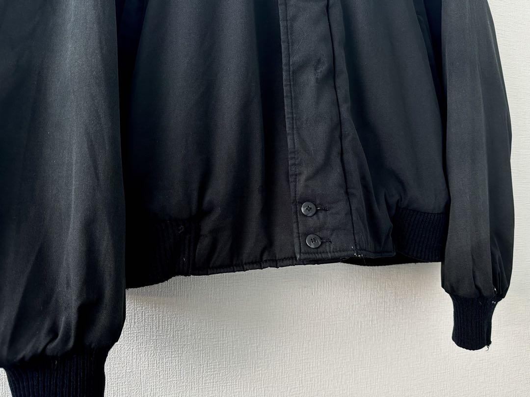 ７０ｓダービーオブサンフランシスコ”ダービーＪＫＴ”ブラック 初期アルミジッパー 超極上品 スーパーＭＩＮＴ サイズ４６ - 大きいサイズ専門の古着屋  INDIGO TRAIL BIGSIZESTORE