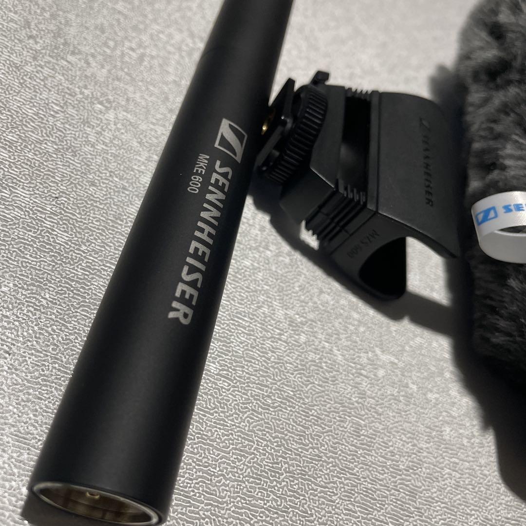 Sennheiser ゼンハイザー MKE 600ショットガンマイク - メルカリ
