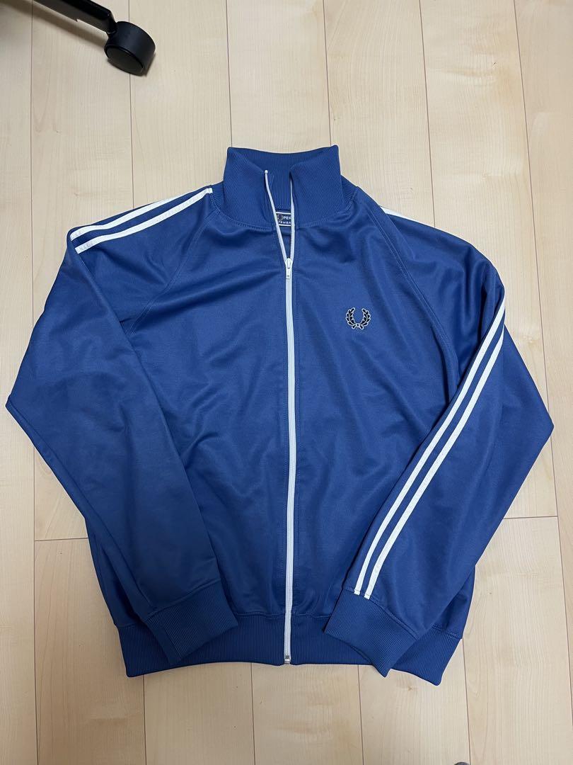FRED PERRY フレッドペリー トラックジャケット ジャージ ブルー L