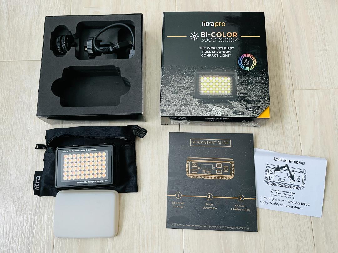 Litra Pro リトラプロ アクセサリーセット 防水 LEDライト2