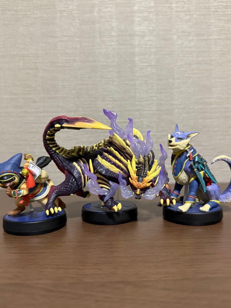 《美品》『モンスターハンターamiibo』3点セット