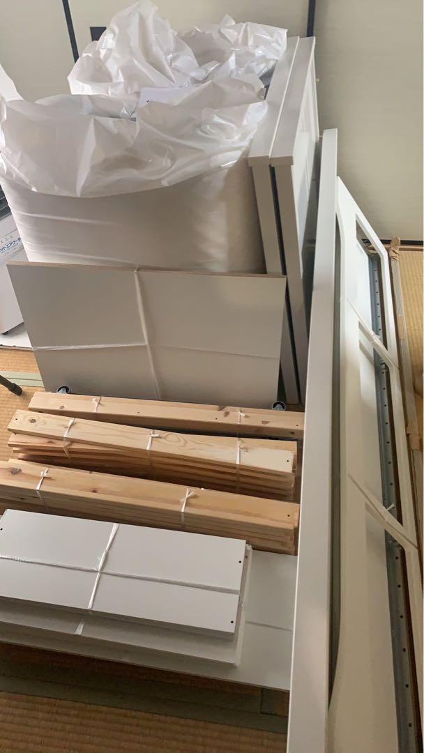 IKEA HEMNES ヘムネス デイベッド フレーム　マットレス付