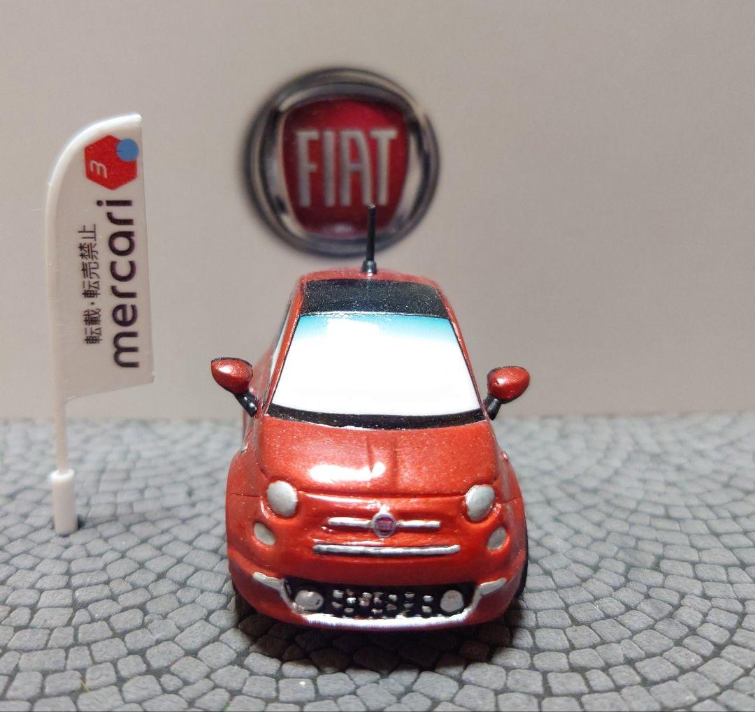 フィアット500 ドルチェヴィータ チョロQ　オペラボルドー