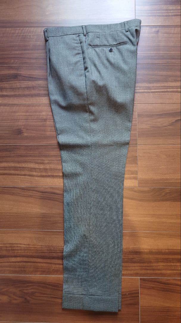 BEAMS F】オリジナルスーツ CANONICO グレー無地 SIZE48 - メルカリ