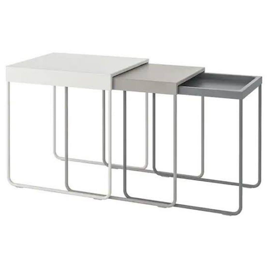 IKEA GRANBODA/グランボダ ネストテーブル3点
