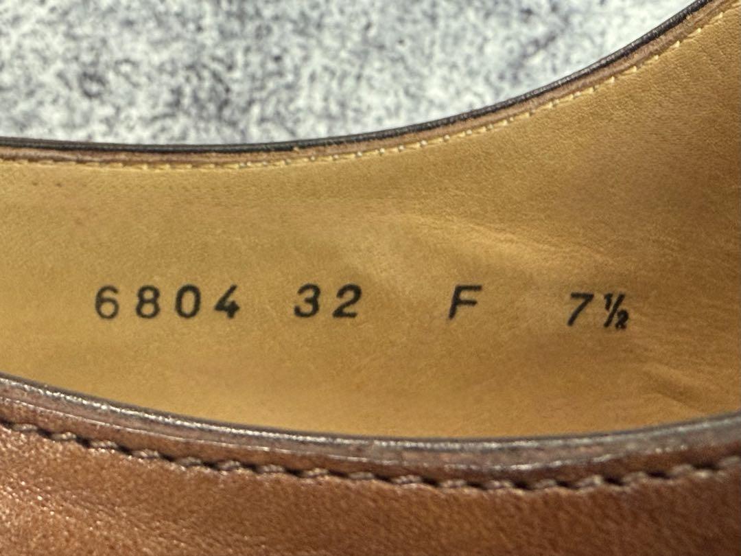 値下げ　美品　サントーニ　スワールトゥ　サイズ7.5　ダークブラウン　箱・袋付