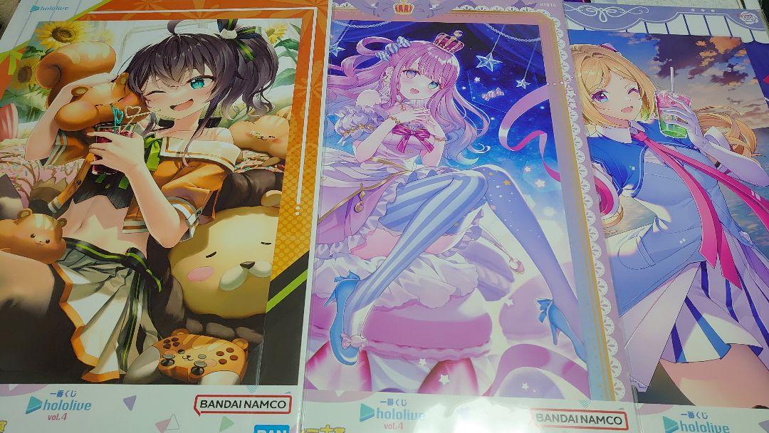 ホロライブvol4　一番くじ　ビジュアルボード ラストワン