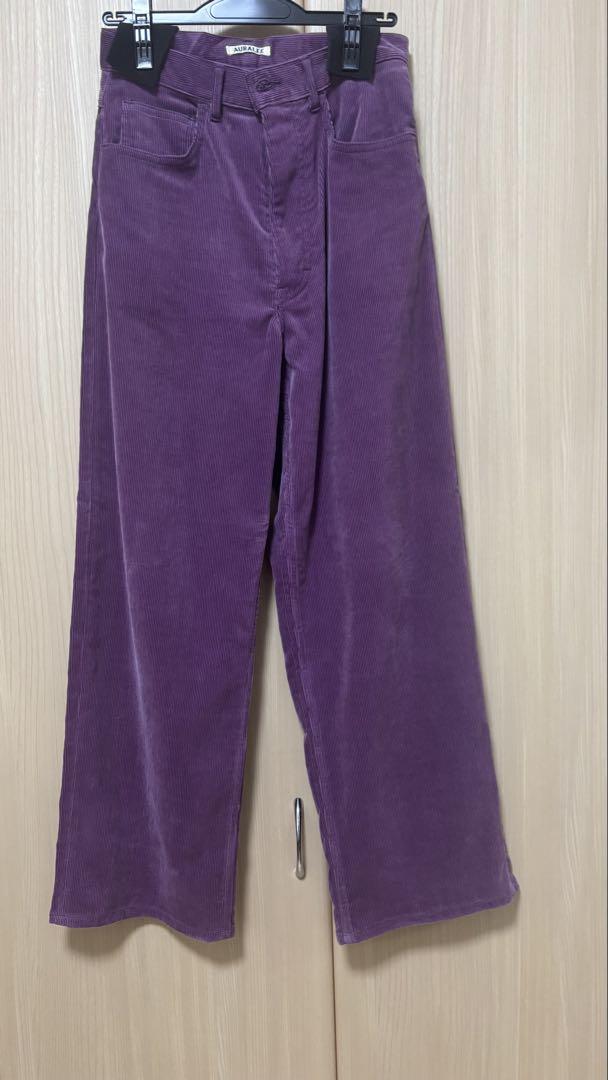 AURALEE 24AW FINX CORDUROY PANTS オーラリー