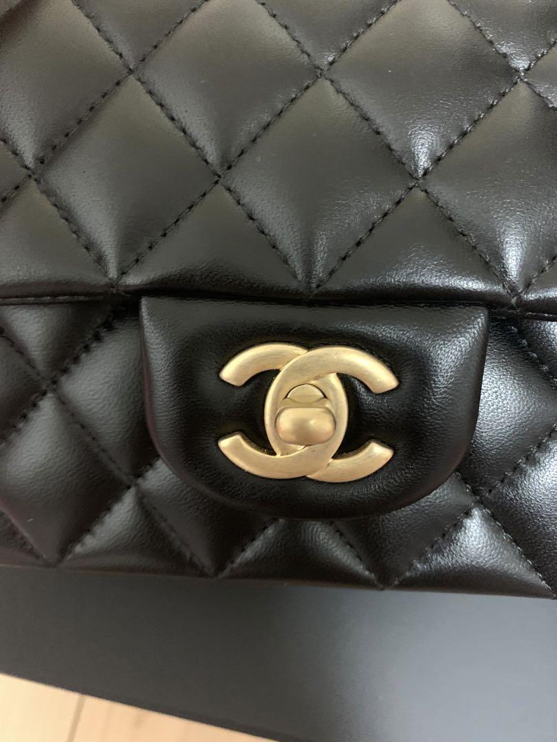 たまらない可愛さ♪ CHANEL トップハンドル ミニ チェーンバッグ org.jpg