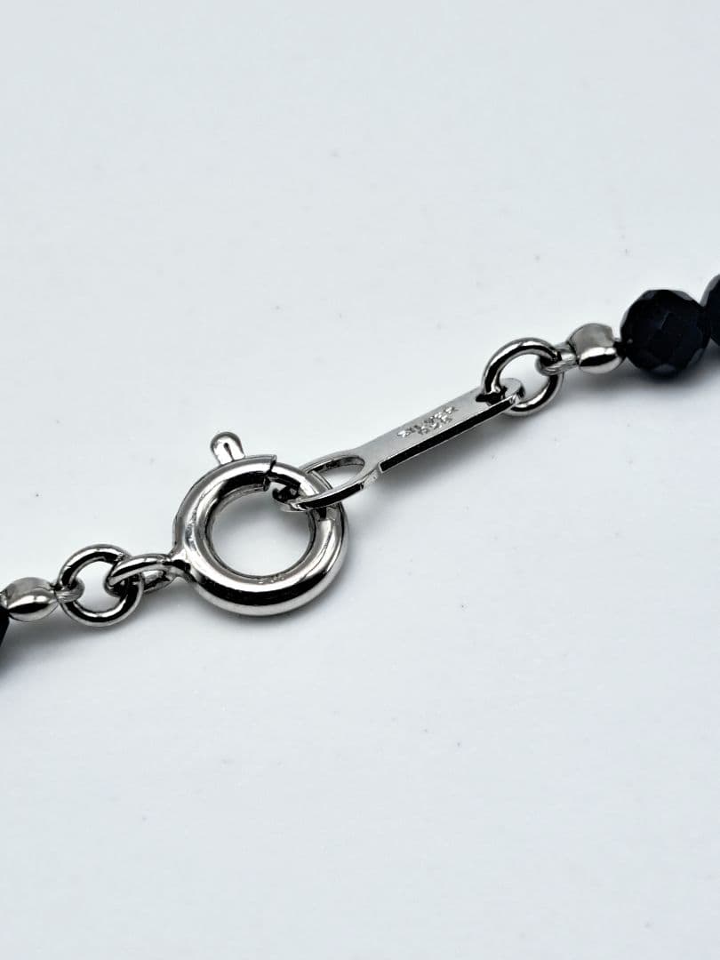 ブラックサファイア ロングネックレス SV925 mdprevattcaulkingandwaterproofing.com
