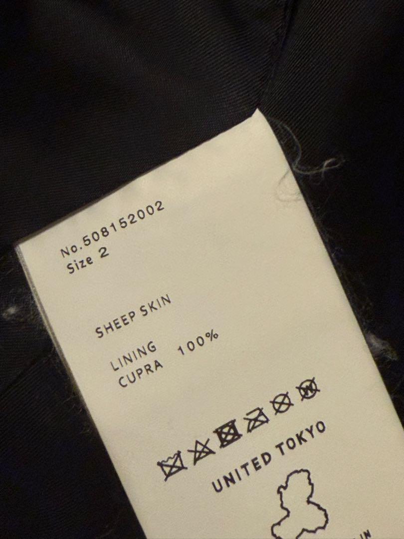 UNITED TOKYO レザー ジャケット サイズ2