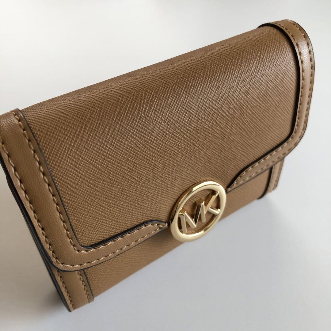 新品未使用 マイケルコース ブラウン 折り財布 3つ折り財布 茶色