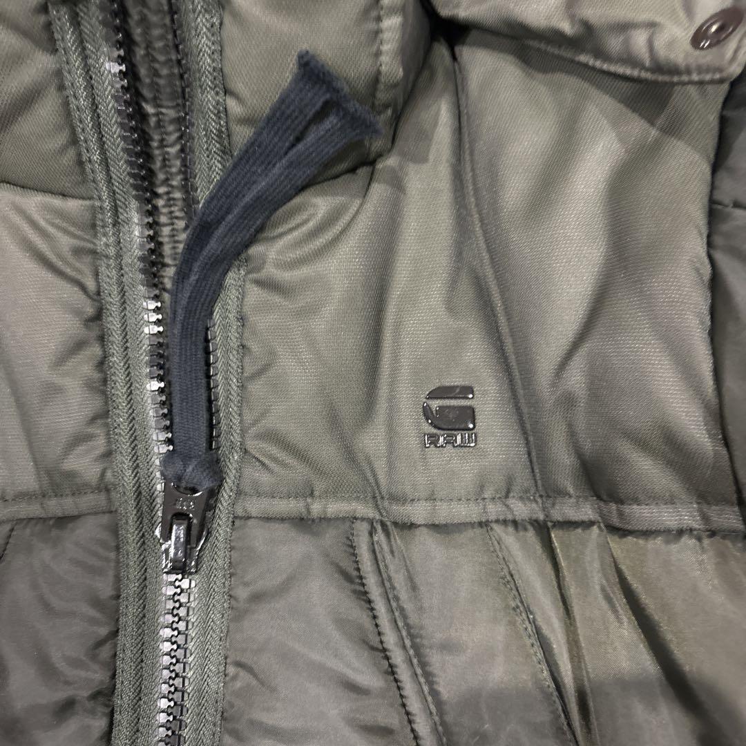 G-STAR RAW ダウンジャケット XS オリーブグリーン
